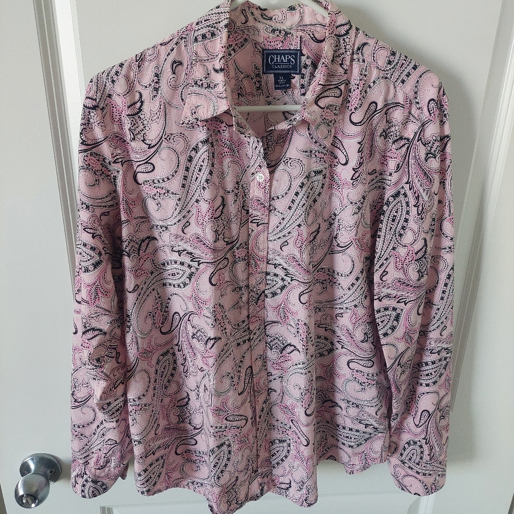 Chaps Shirts ~ lot of 4! (L/XL) - Picture 12 of 13